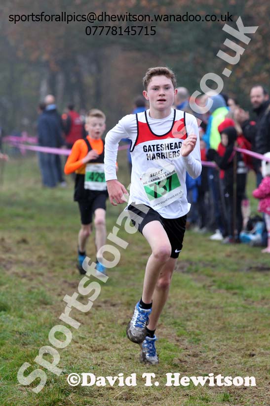 Under-13  boys NEHL, Aykley Heads, Durham. Photo: David T. Hewitson/Sports for All Pics